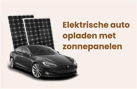 Zonnepanelen en EV opladen